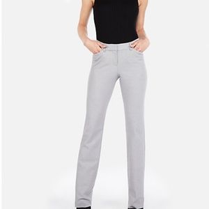 Express mid rise barely boot curve pants